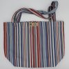 Nautical Stripe Shopping Bag