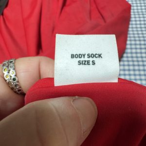 Body Sock - Sensory Owl Red Small