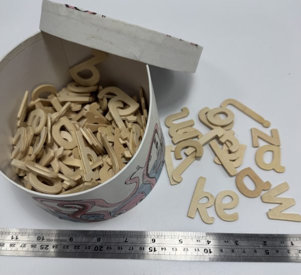 Wooden Letter for lernin' or crafting.