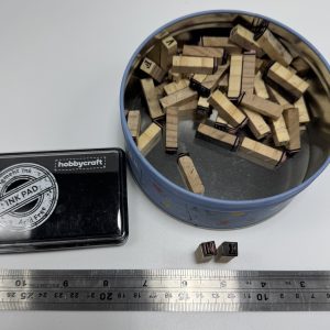 Stamp Letters for lernin' or crafting - preloved
